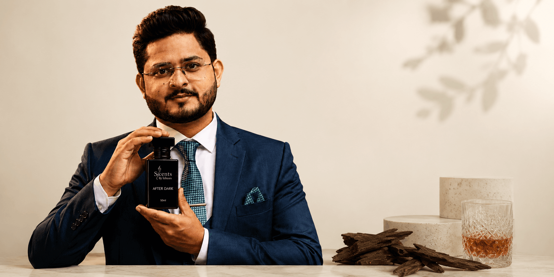 Kamran, founder of Scents By Izhaan